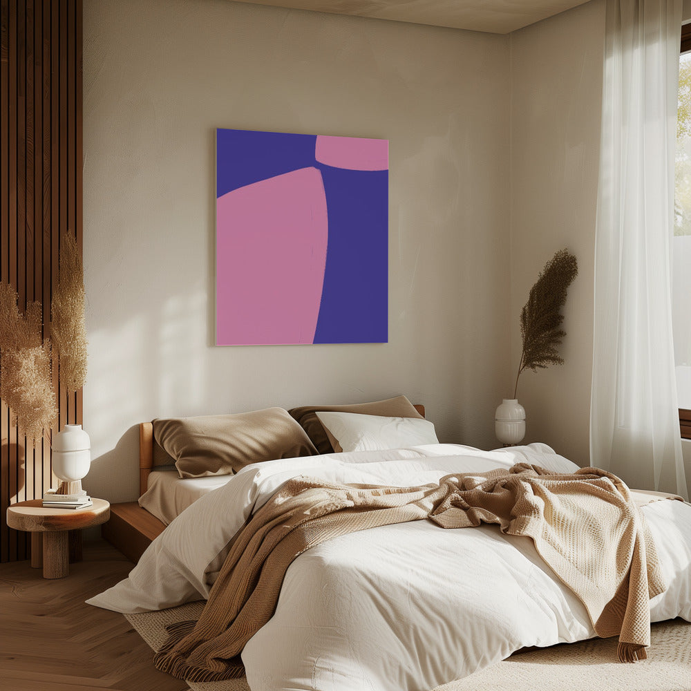 Gedurfde kleurendans | Canvas