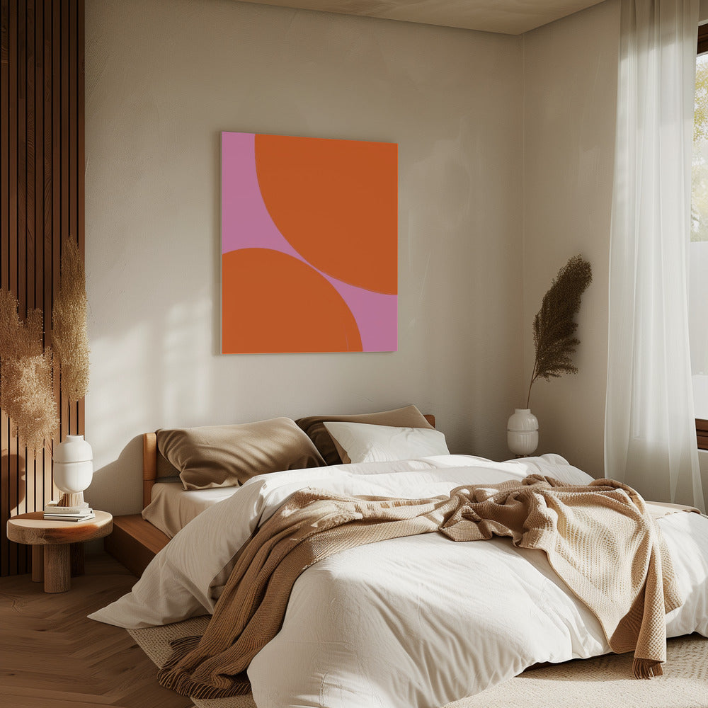 Gedurfde cirkels dansen | Canvas