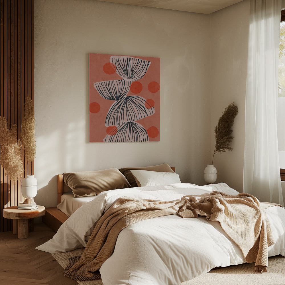 Crimson Whimsy | Canvas