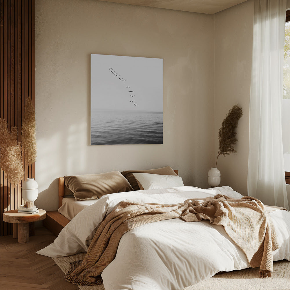 Vliegende vogels | Canvas