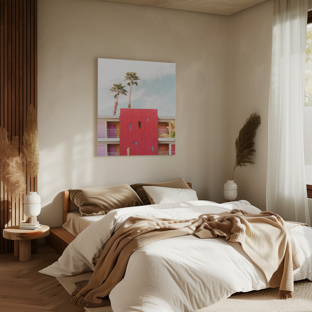 Palm Springs Kleuren | Canvas