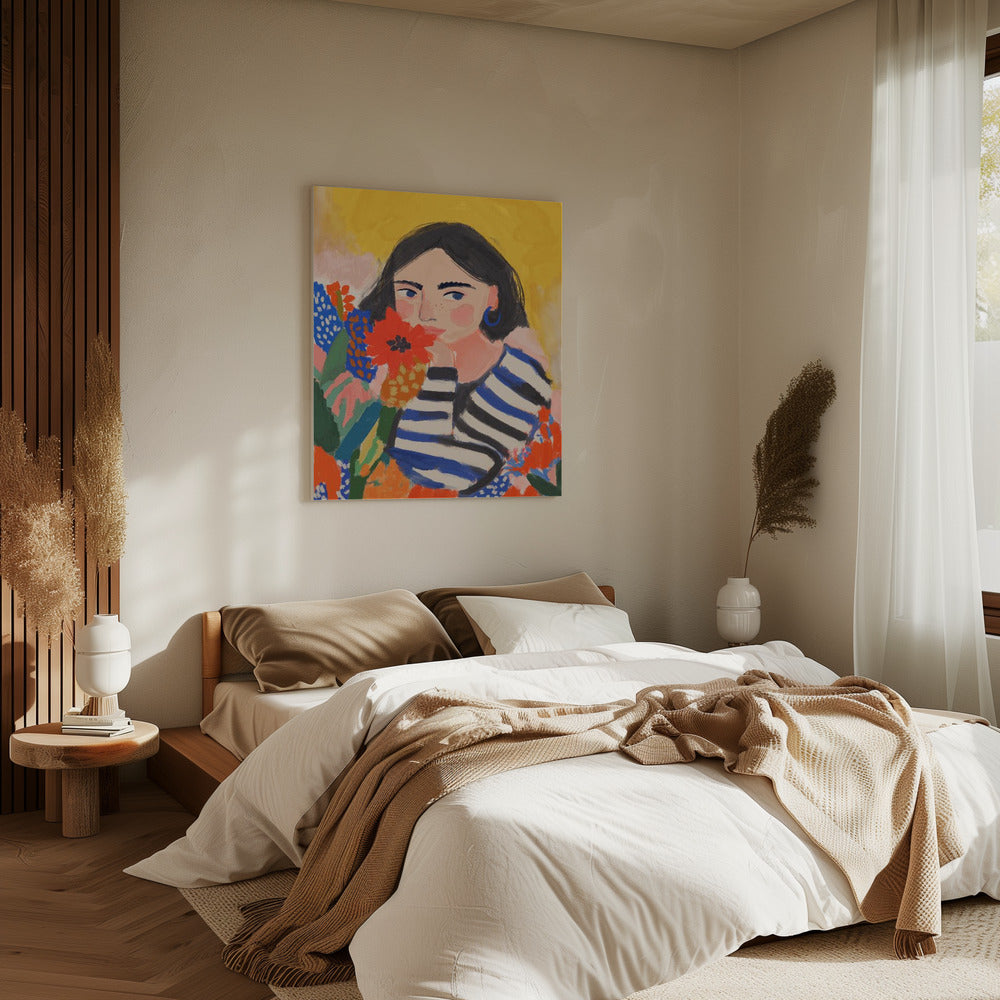 Gestreepte Dagdromen | Canvas