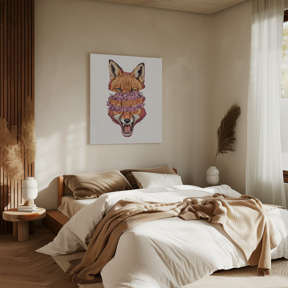 Bloemen binnenin kopie | Canvas