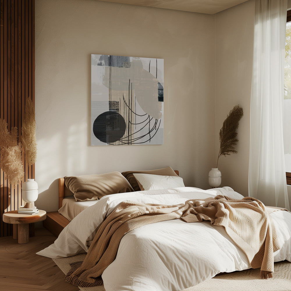 Sporen van Gedachte | Canvas