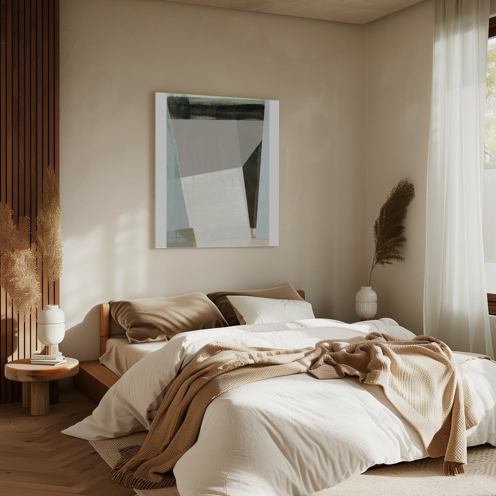 Verdeelde ruimte | Canvas