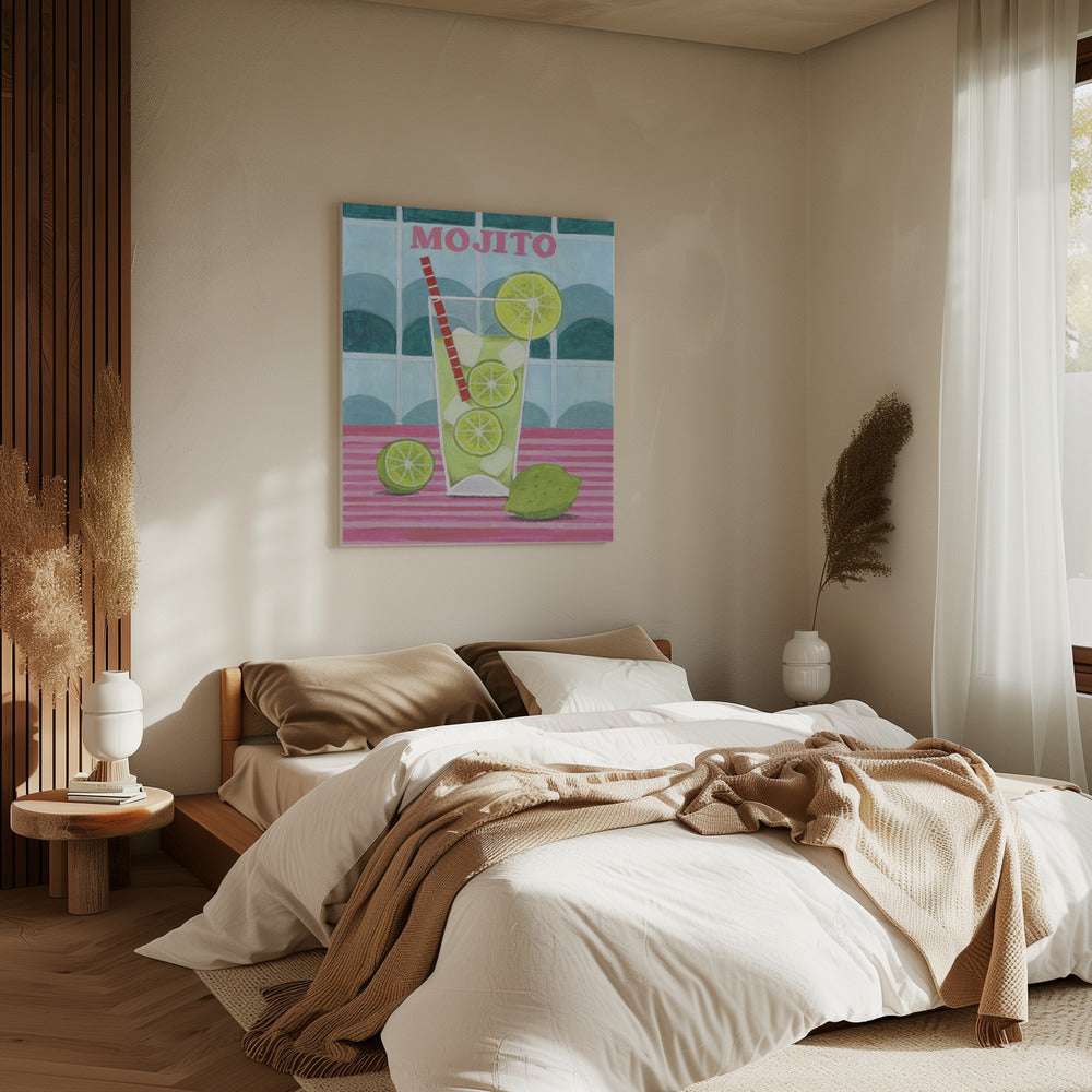 Glass of Mjito | Canvas