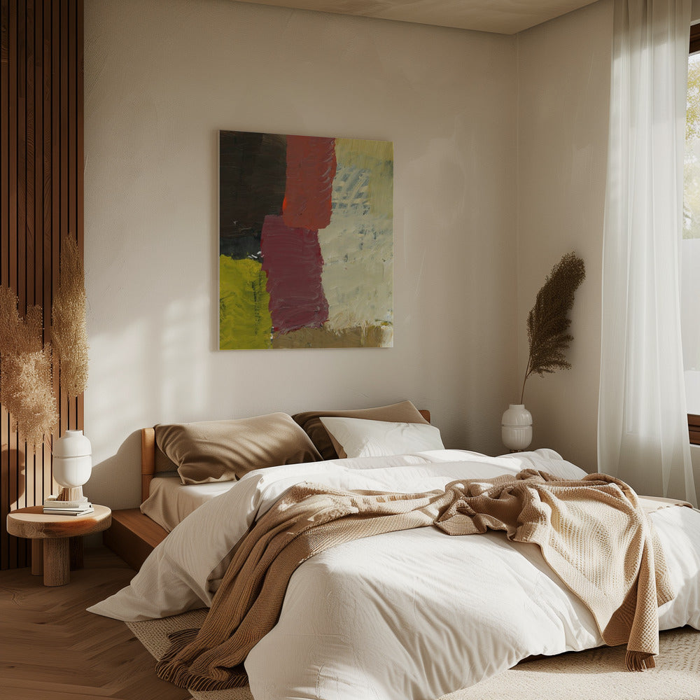 Aardse tonen dansen | Canvas