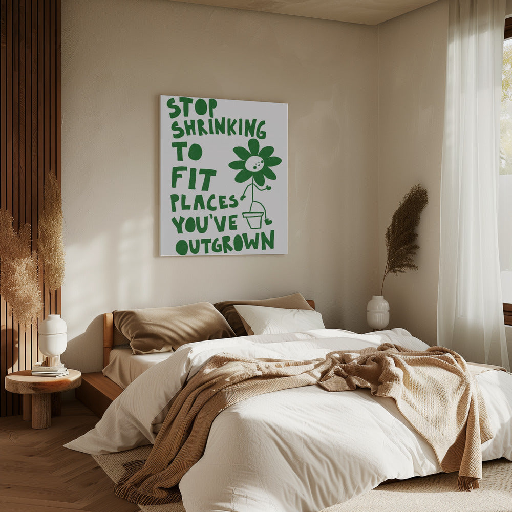 Stop met krimpen | Canvas