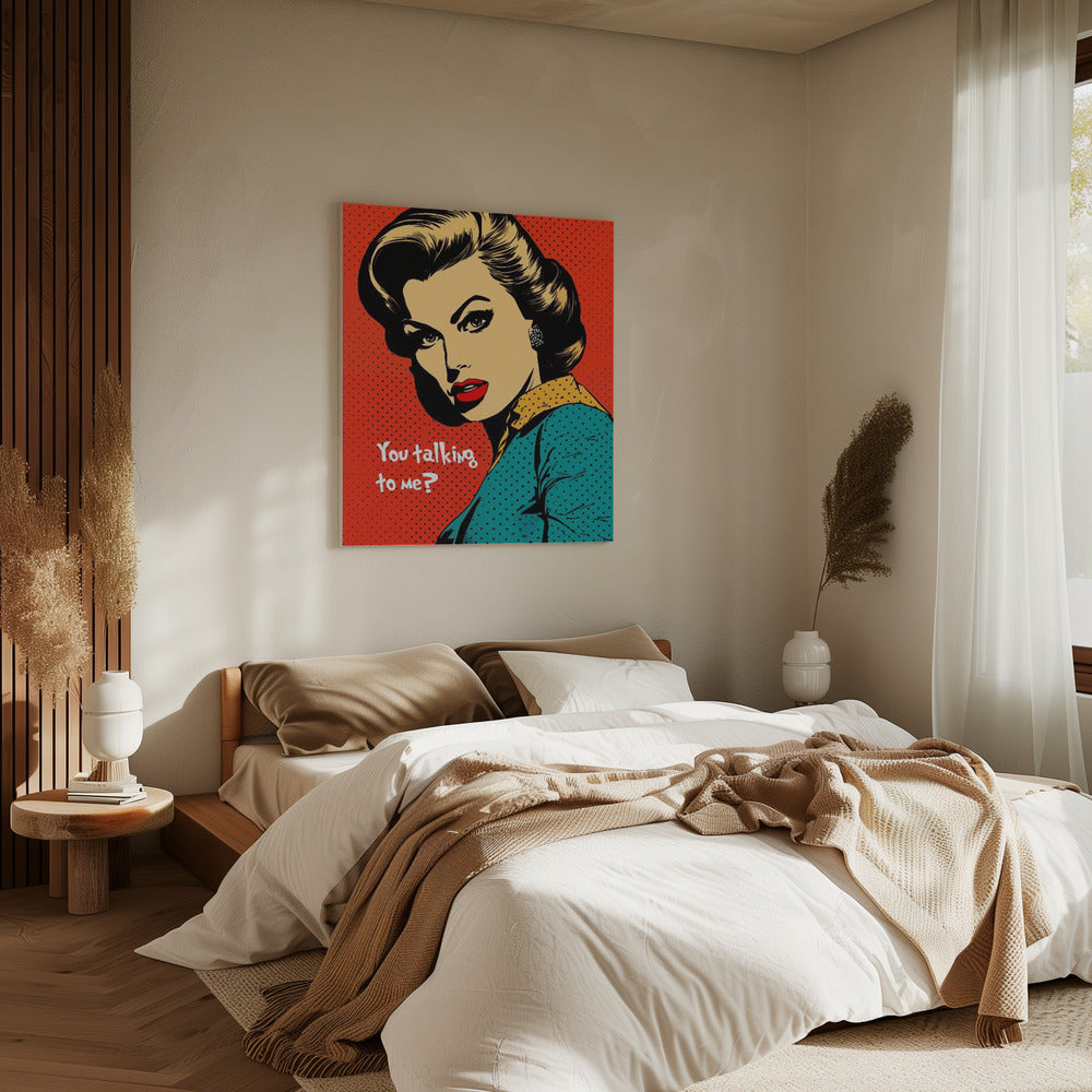 Retro Vertrouwen | Canvas