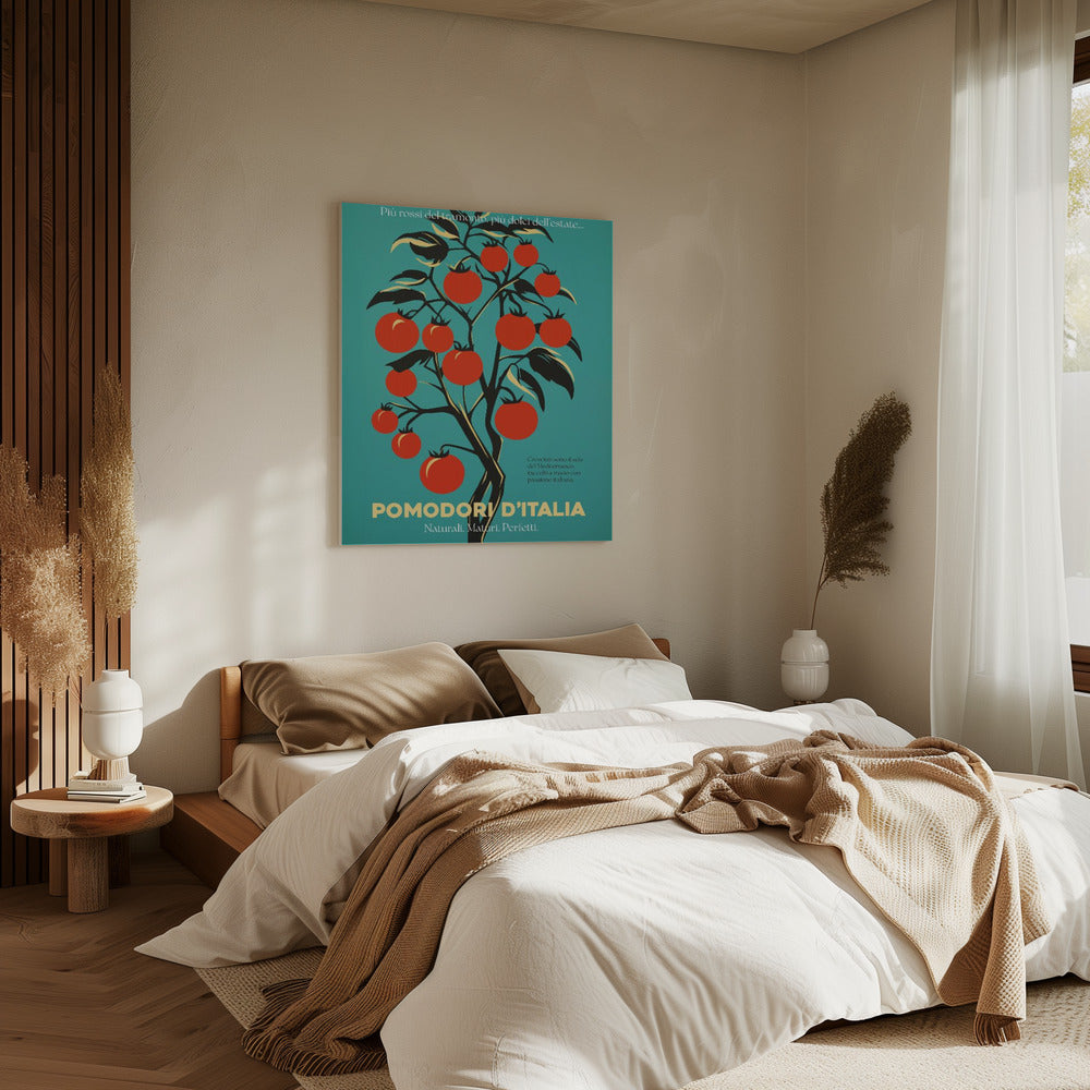 Levendige rode tomaten | Canvas