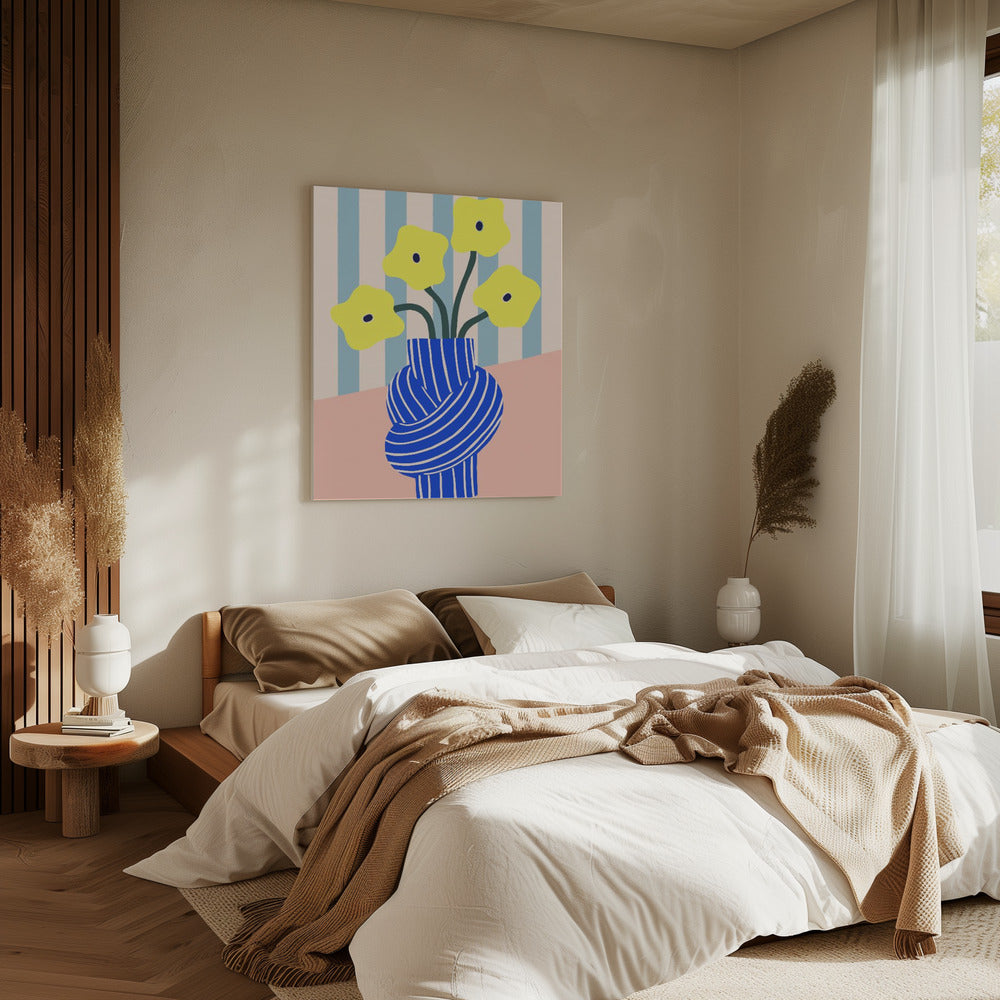 Gedraaide elegantie | Canvas