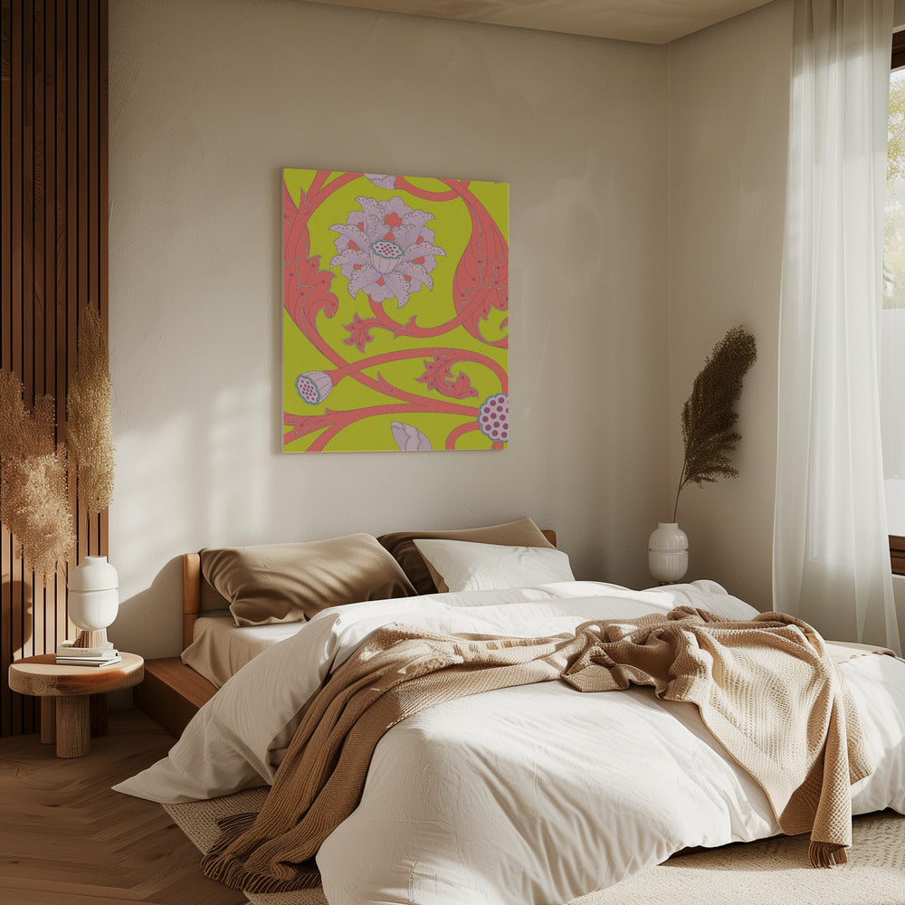Bloemengrilligheid | Canvas