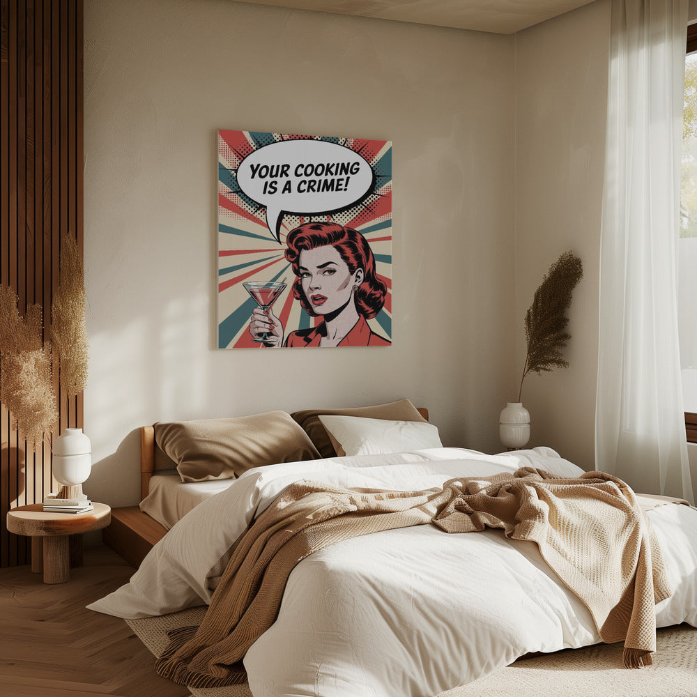 Retro Culinaire Roast | Canvas