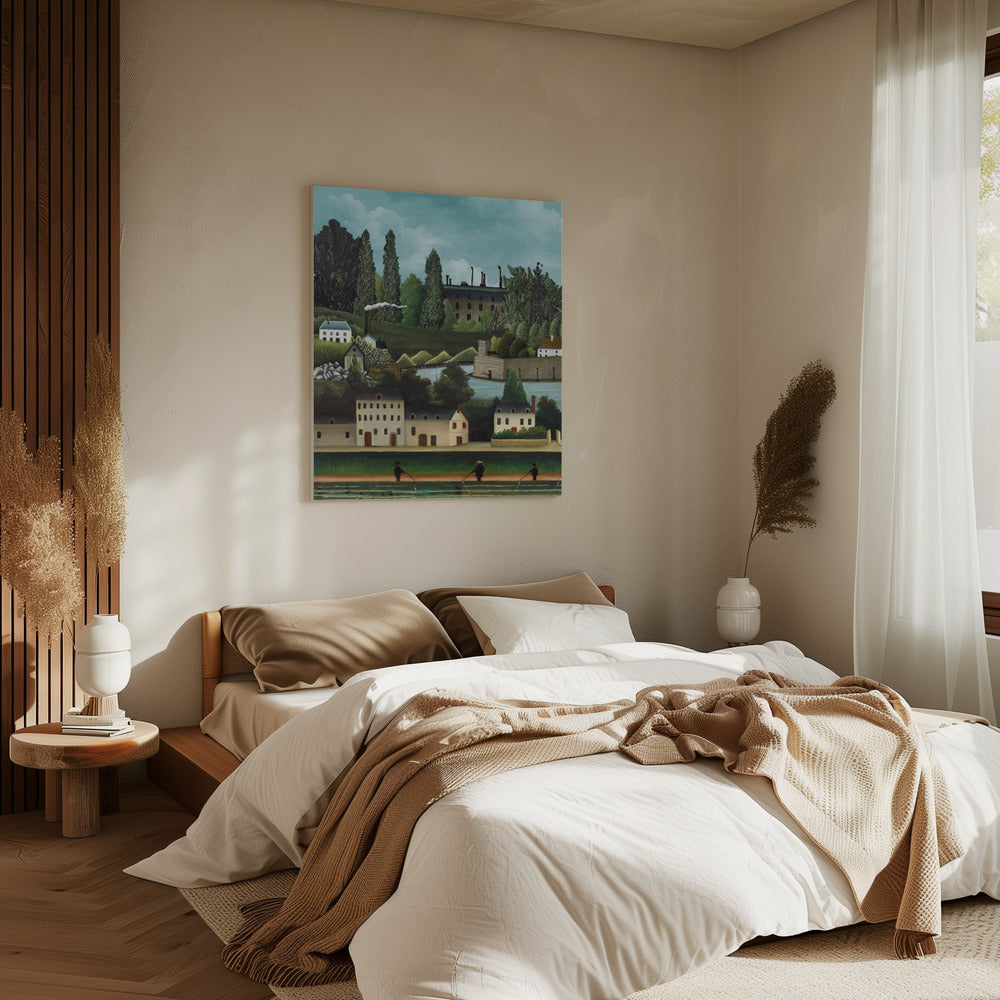 Henri Rousseau Kunst Gecombineerd | Canvas