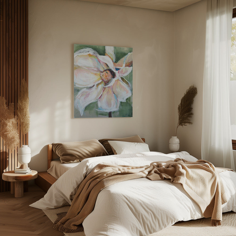 Roze Magnolia | Canvas