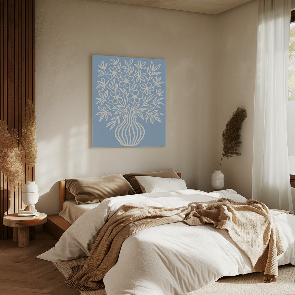 Bloemensereniteit | Canvas