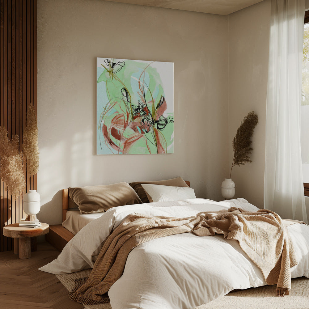 Elegantie van de natuur | Canvas