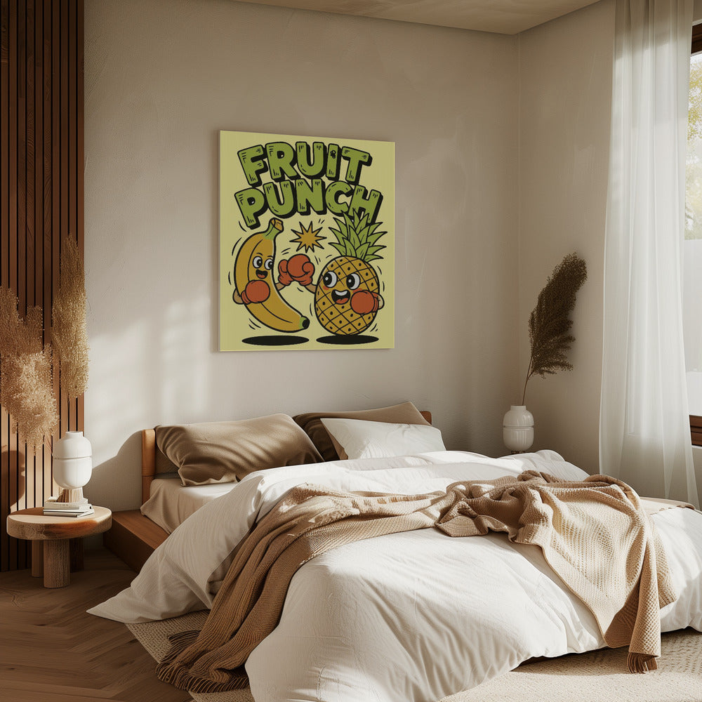 Fruit Punch Roze | Canvas