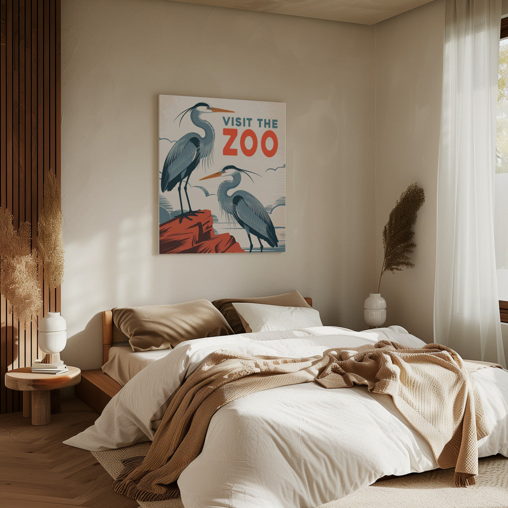 Bezoek de dierentuin | Canvas