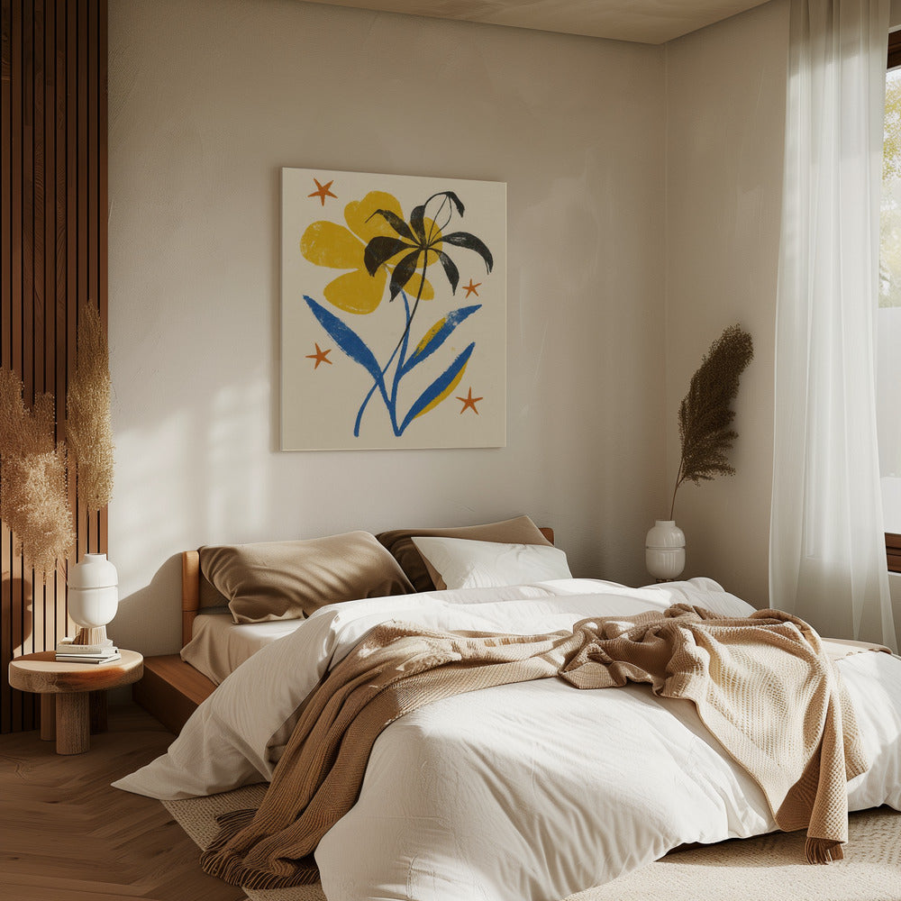 Sterrenbloemdans | Canvas