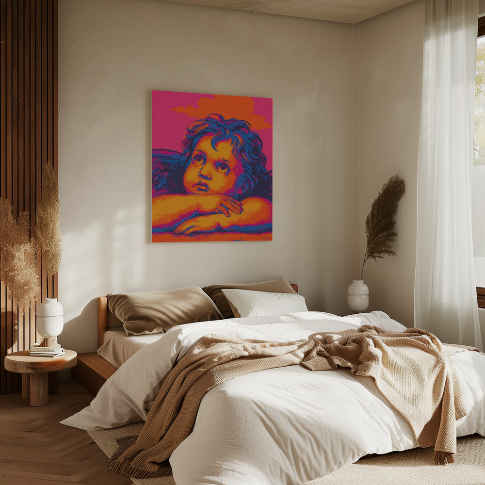 Levendige Cherubijndromen | Canvas