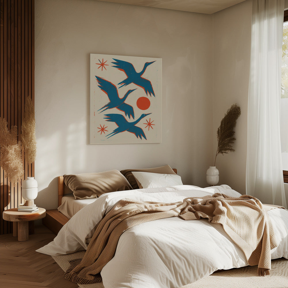 Kranenlithografie | Canvas
