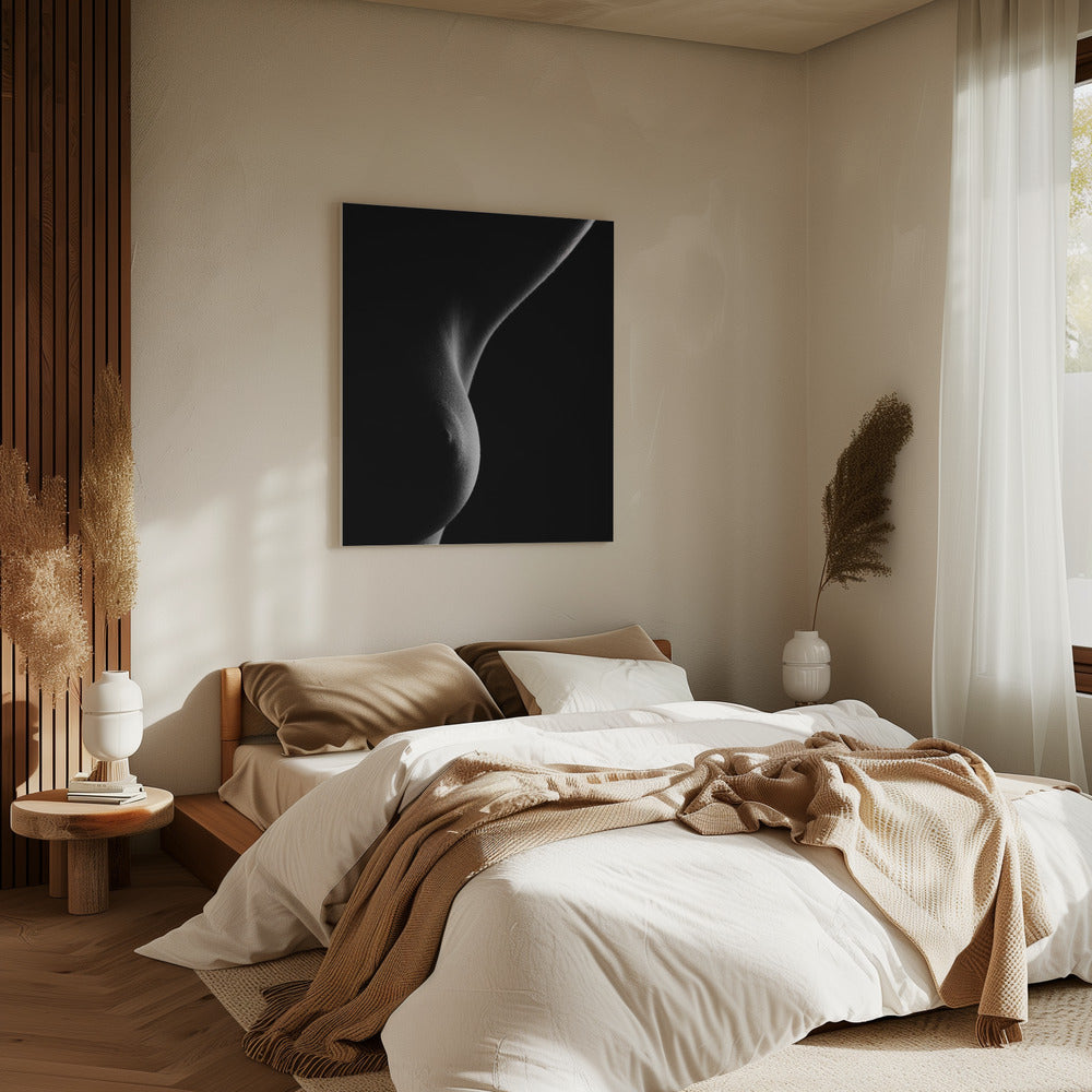 Naakt detail | Canvas
