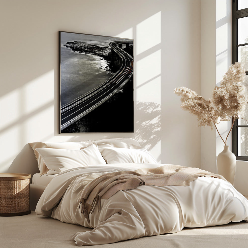 De rode gaat sneller. | Poster