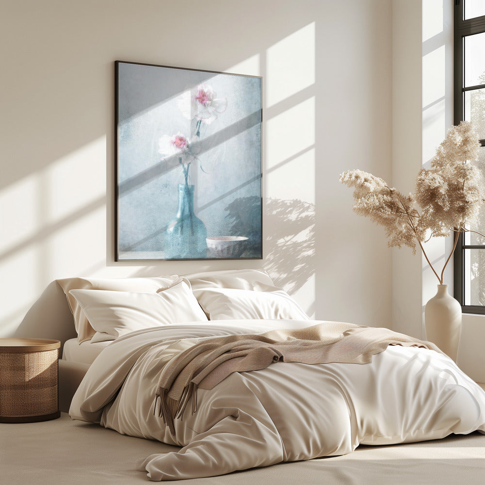 Vriendschap in bloemen | Poster