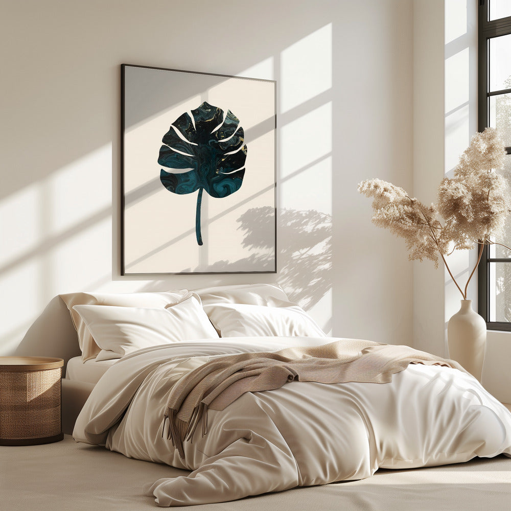 Monstera Marmergroen | Poster