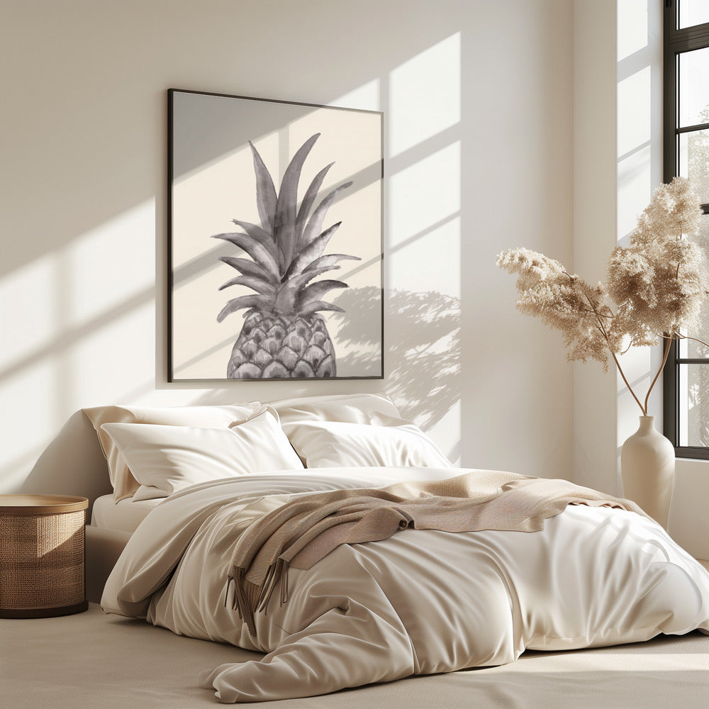 Inkt Ananas | Poster