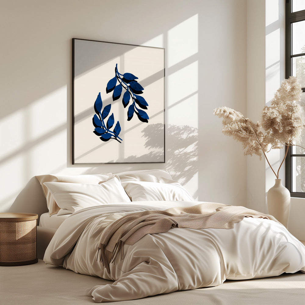 Blauwe Takjespenseel | Poster
