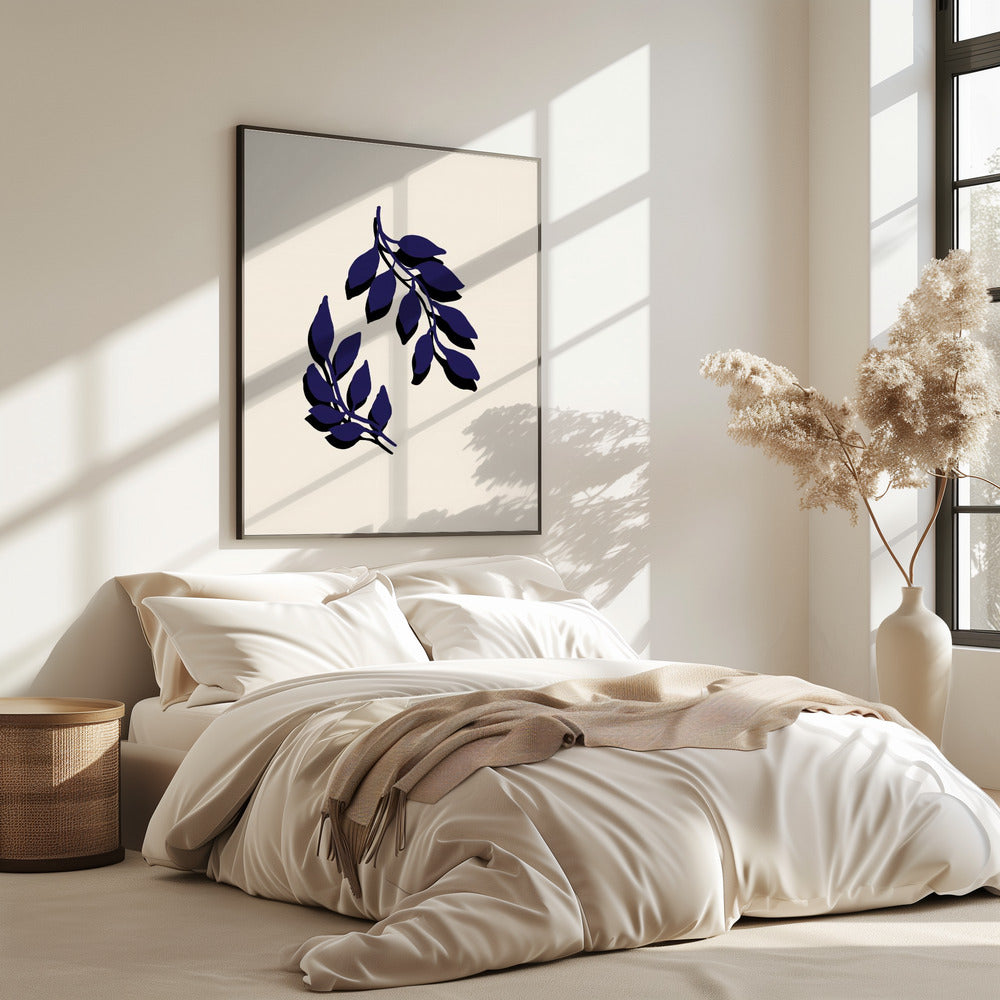 Blauwe Twijgen | Poster