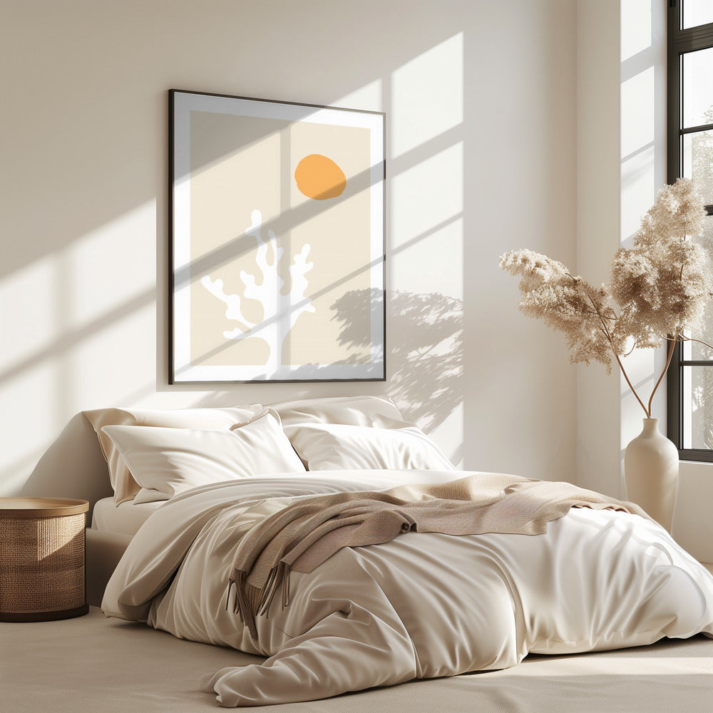 Zeewier in de zon | Poster