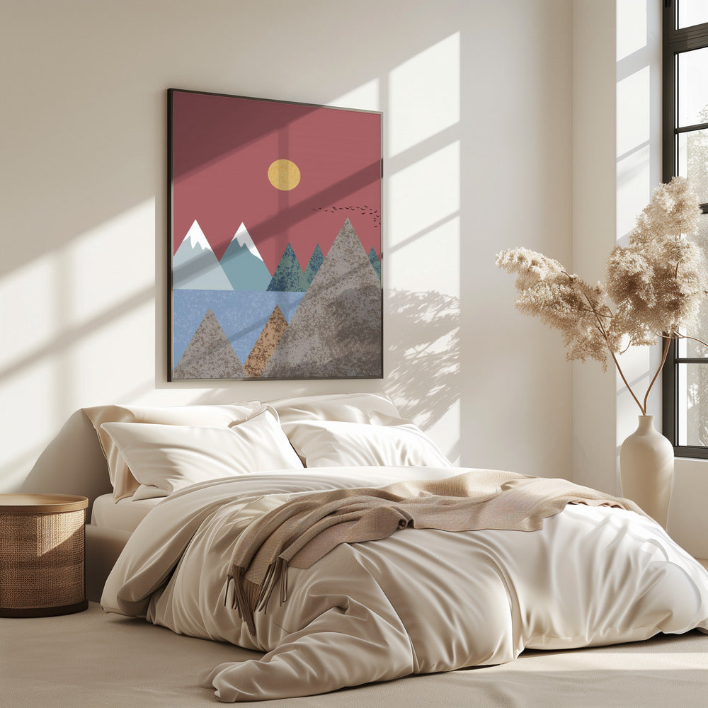 Berglandschap | Poster