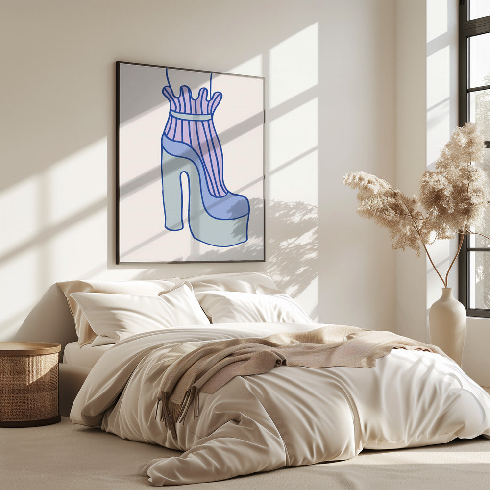 Blauwe Hak | Poster