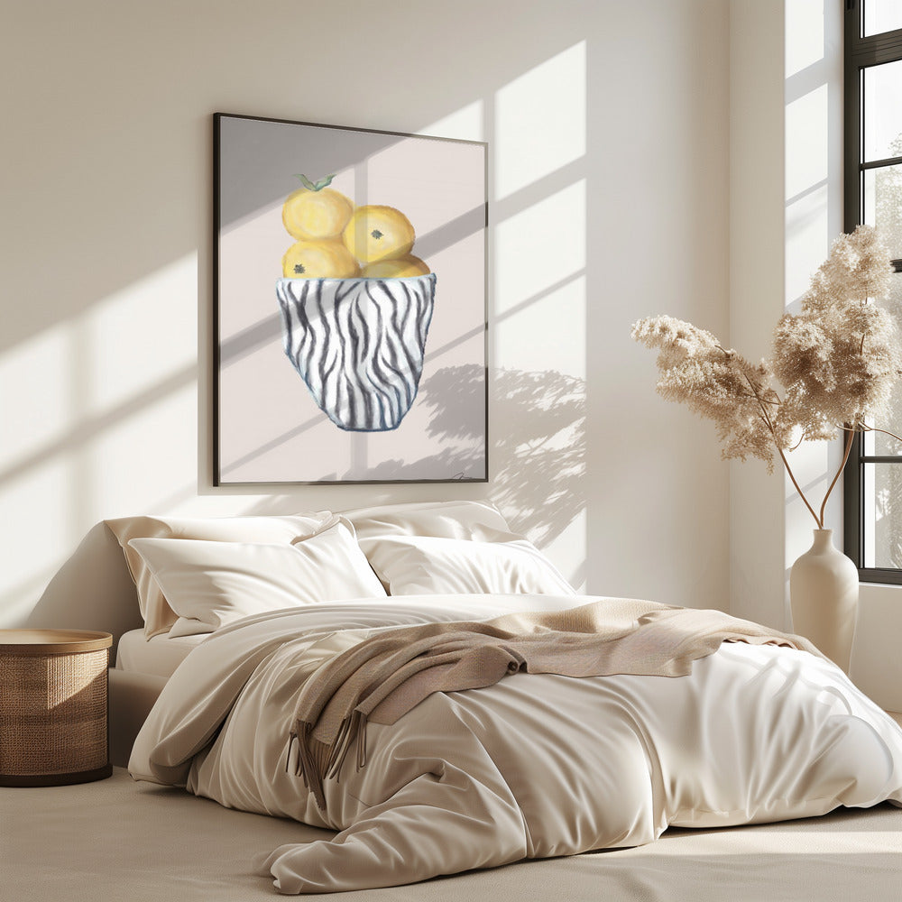 Zebra Bowl | Poster