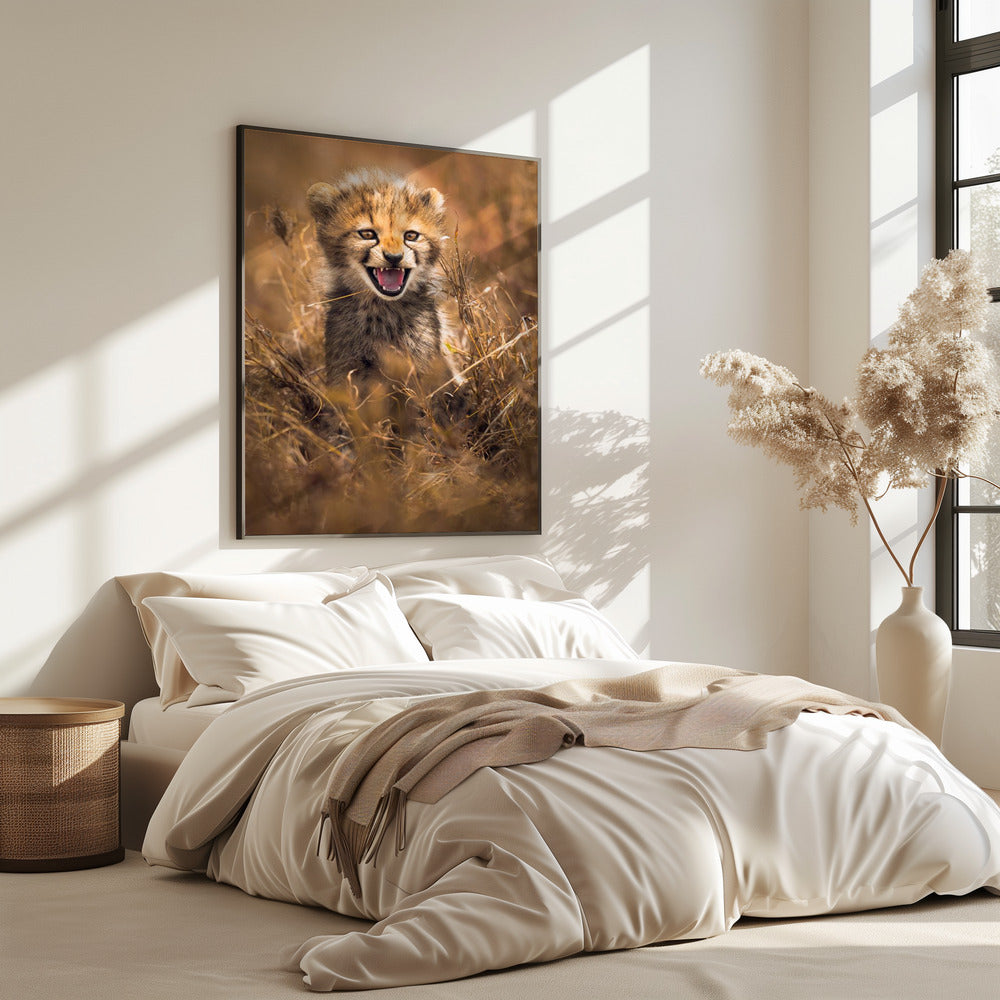 Grote glimlach | Poster