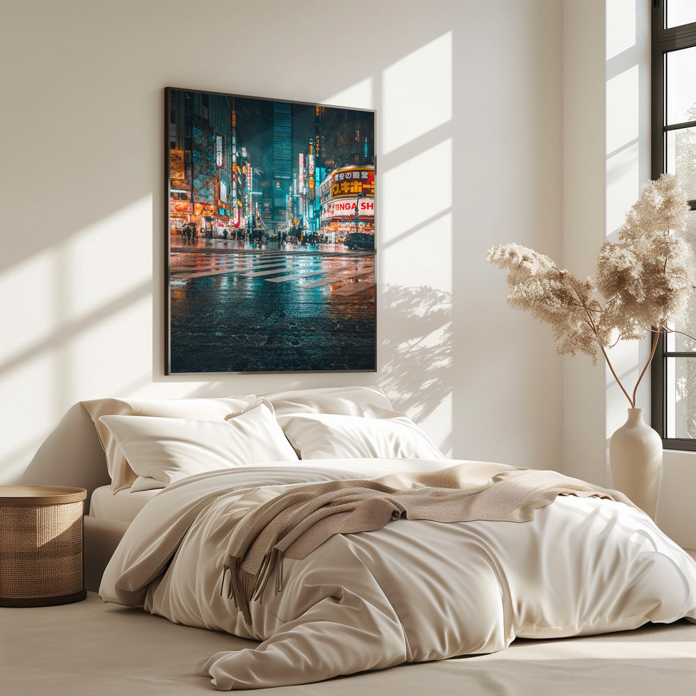 Op straat | Poster