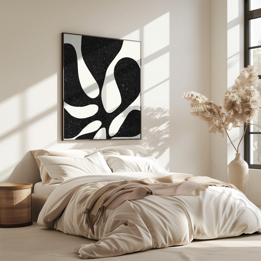 Organisch silhouet | Poster