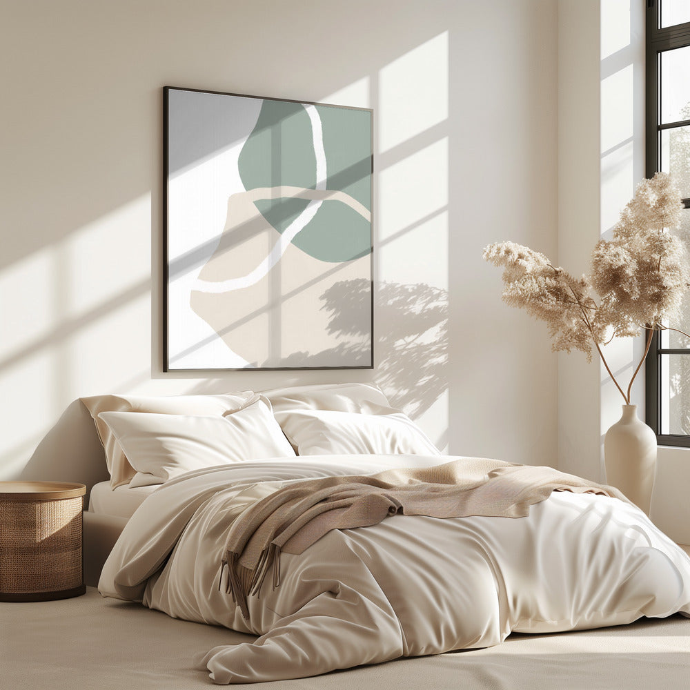 Abstracte aardstroom | Poster