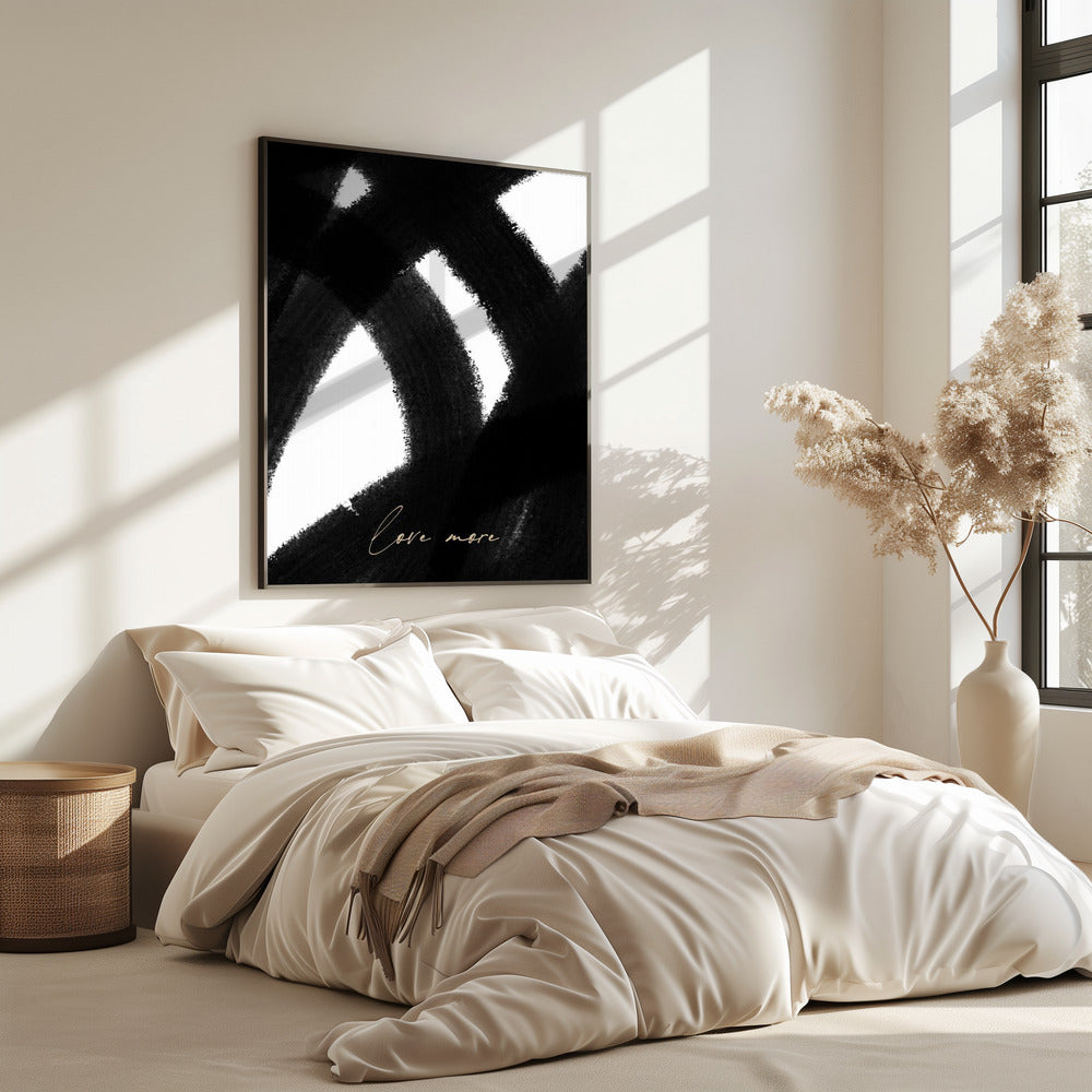 Het abstracte pad van de liefde | Poster