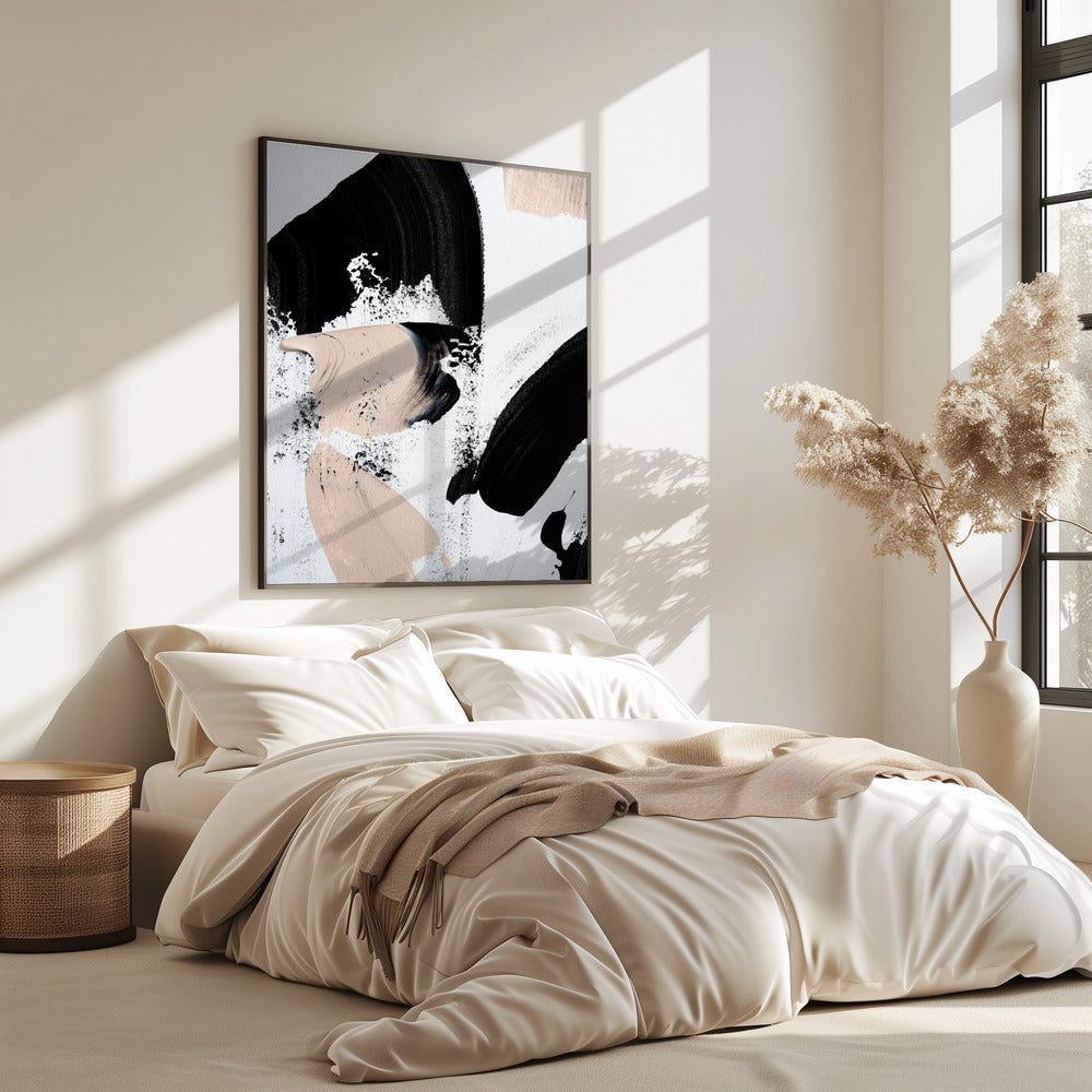 Zwart en Naakt | Poster