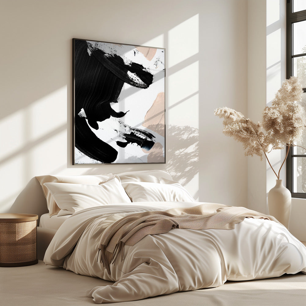 Zwart en Naakt | Poster