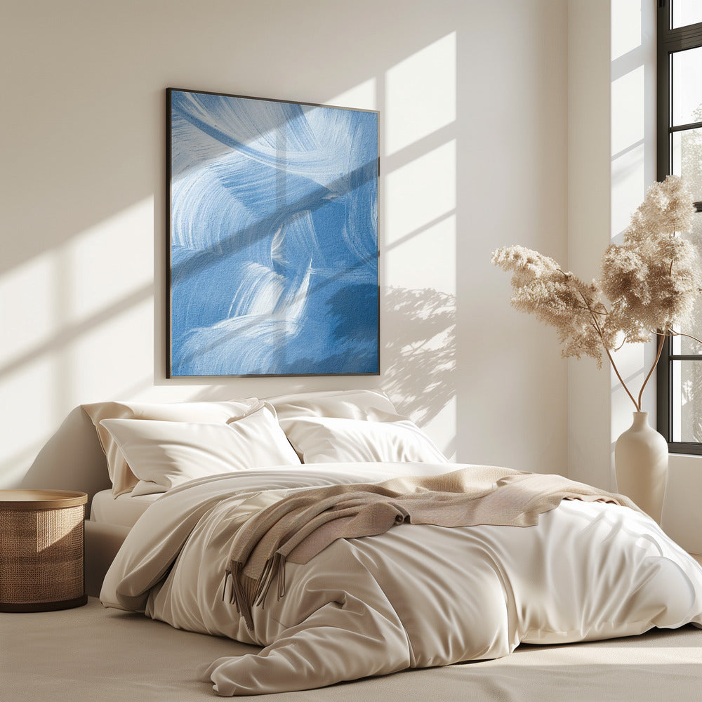 Acryl golven | Poster