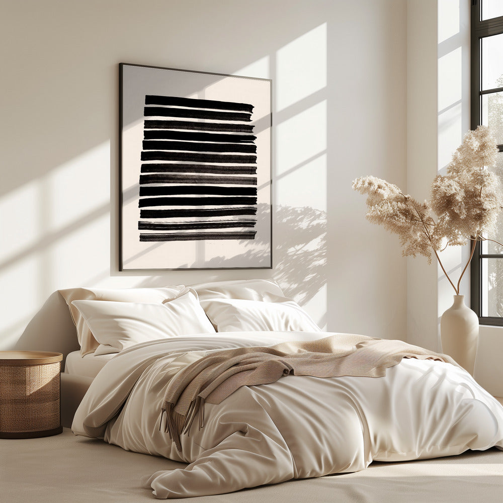 Strepen_Beige | Poster