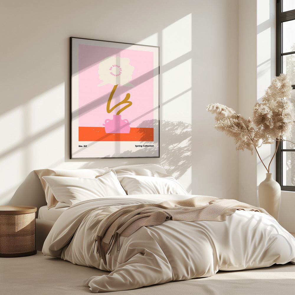 Lentebloem #02 | Poster