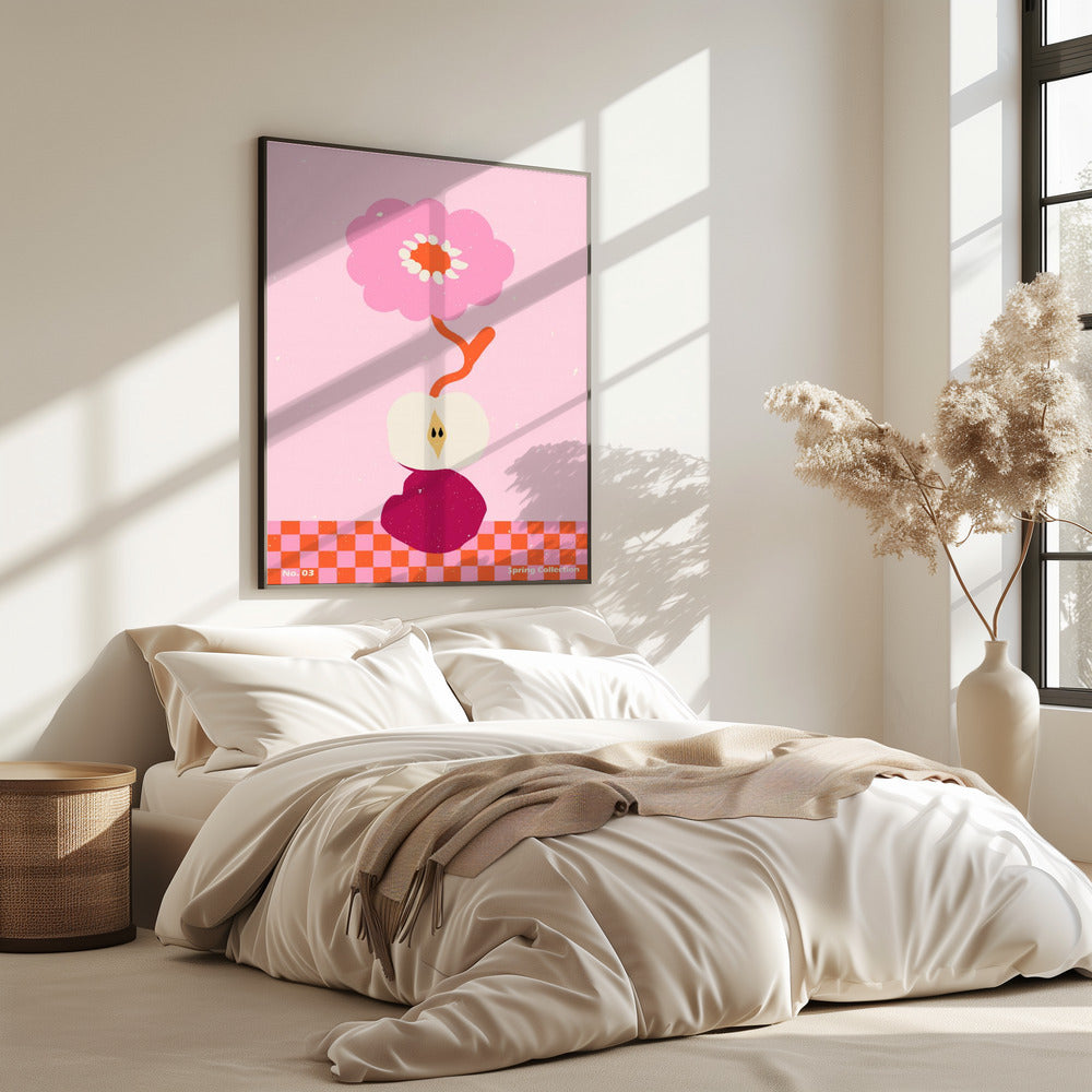 Lentebloem #03 | Poster