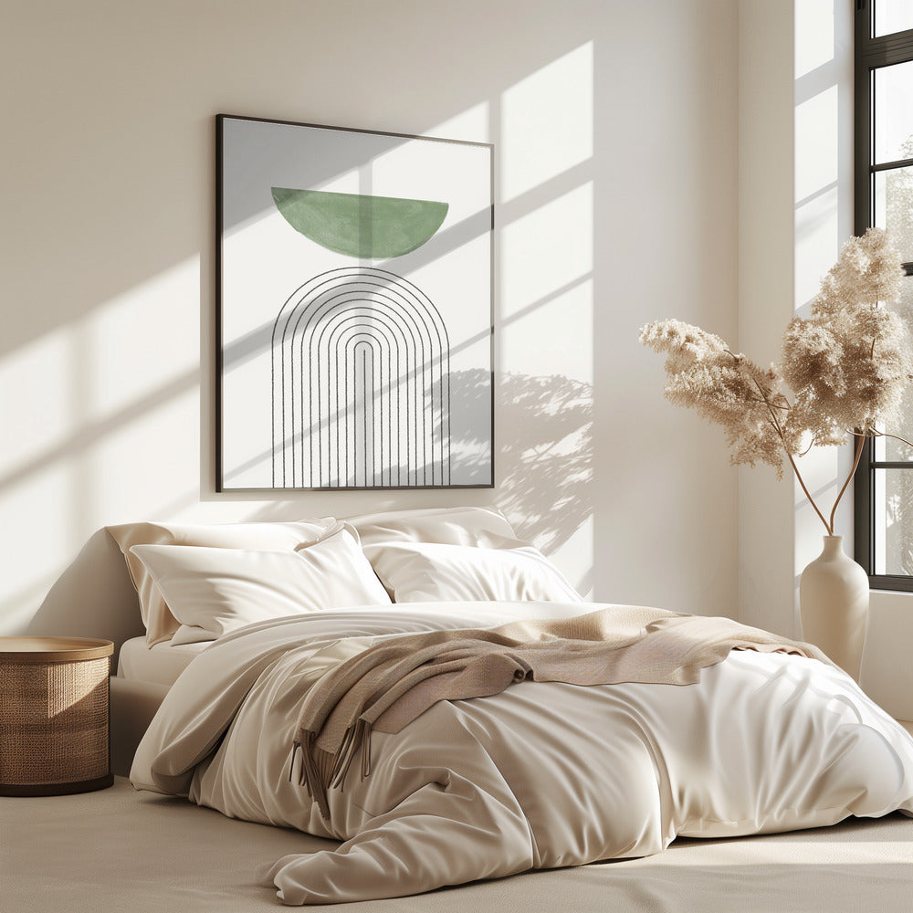 Gebogen Harmonie | Poster