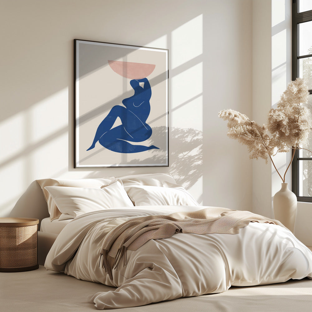 Harmonie in Blauw | Poster